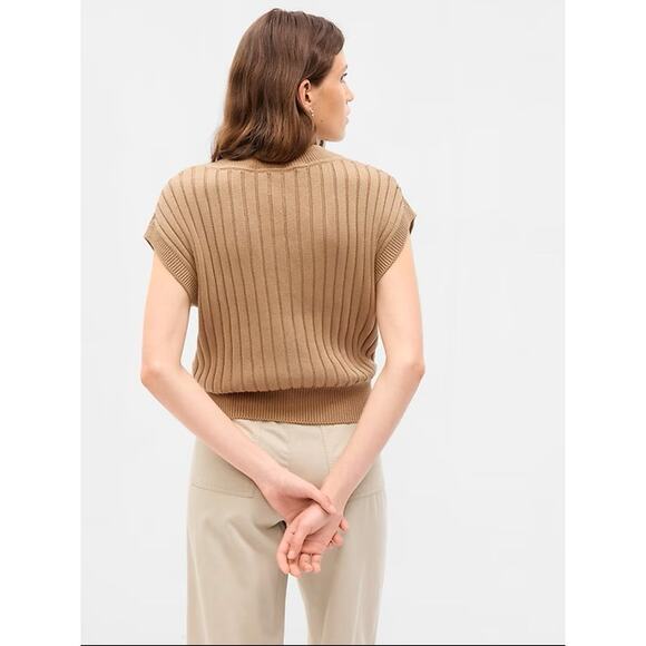 Gap Dolman Rib Sweater Vest – Size S - Picture 6 of 7